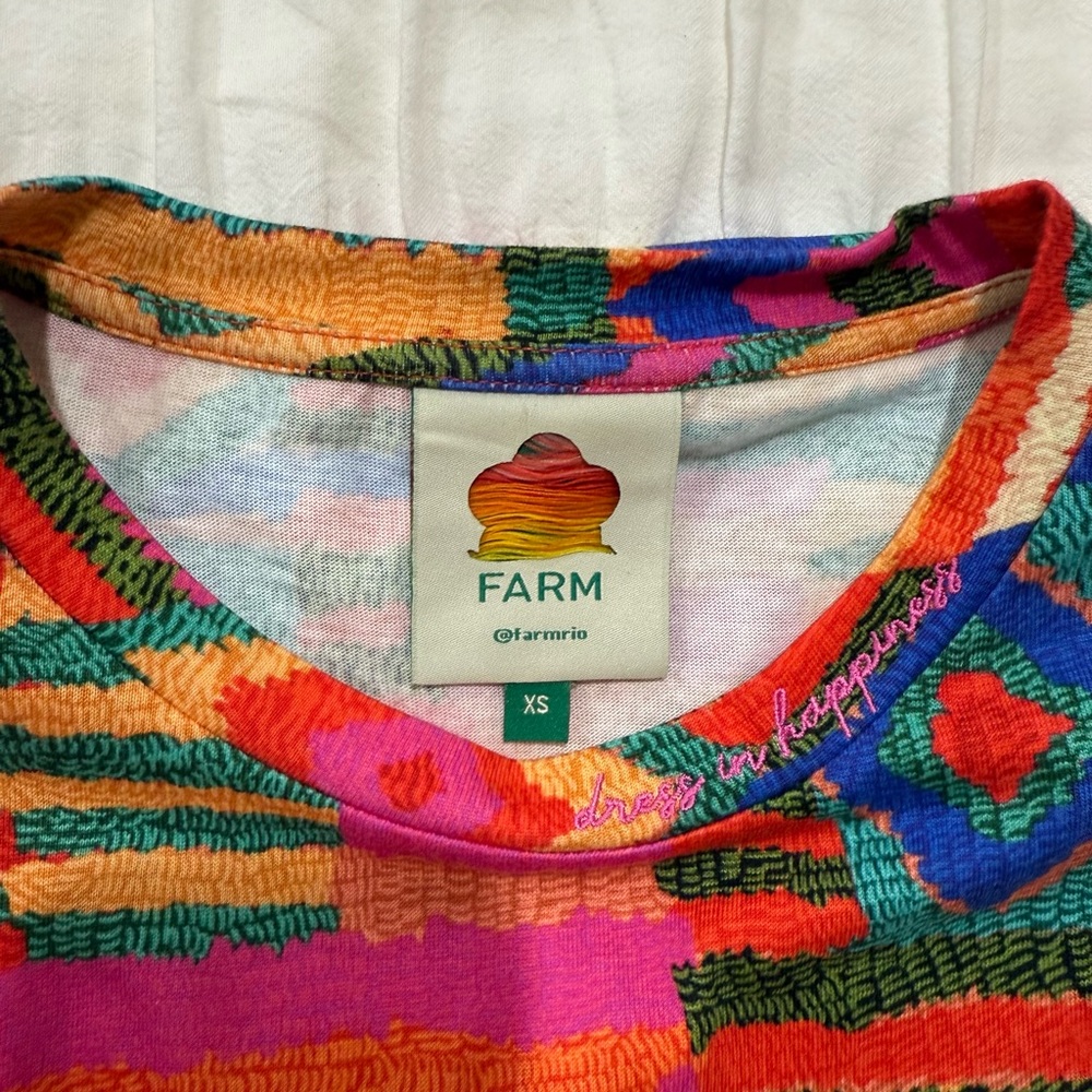 Farm Rio Women's Vibrant Multicolor dress